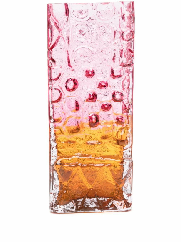 Photo: POLSPOTTEN Pink Relief Glass Vase