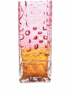 POLSPOTTEN Pink Relief Glass Vase