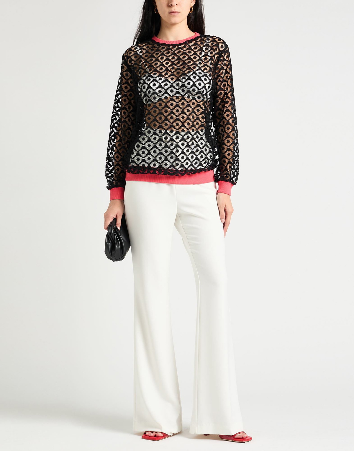 Jijil Womens Sweater in Black