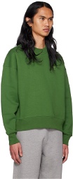 AMI Paris Green Ami de Cœur Sweatshirt