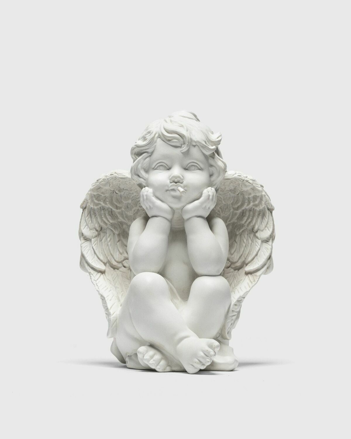 Fucking Awesome エンジェル　置物 Fucking Awesome Smoking Cherub Hide A Key White Home Deco Fucking