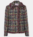 Etro Wool-blend tweed jacket
