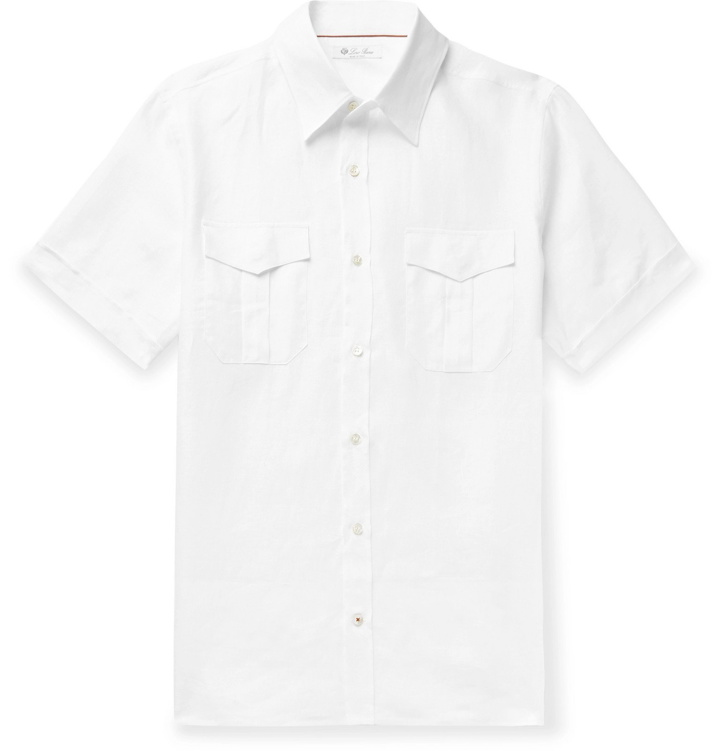 Photo: Loro Piana - Linen Shirt - White