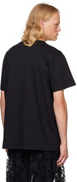 Alexander McQueen Black Graphic T-Shirt