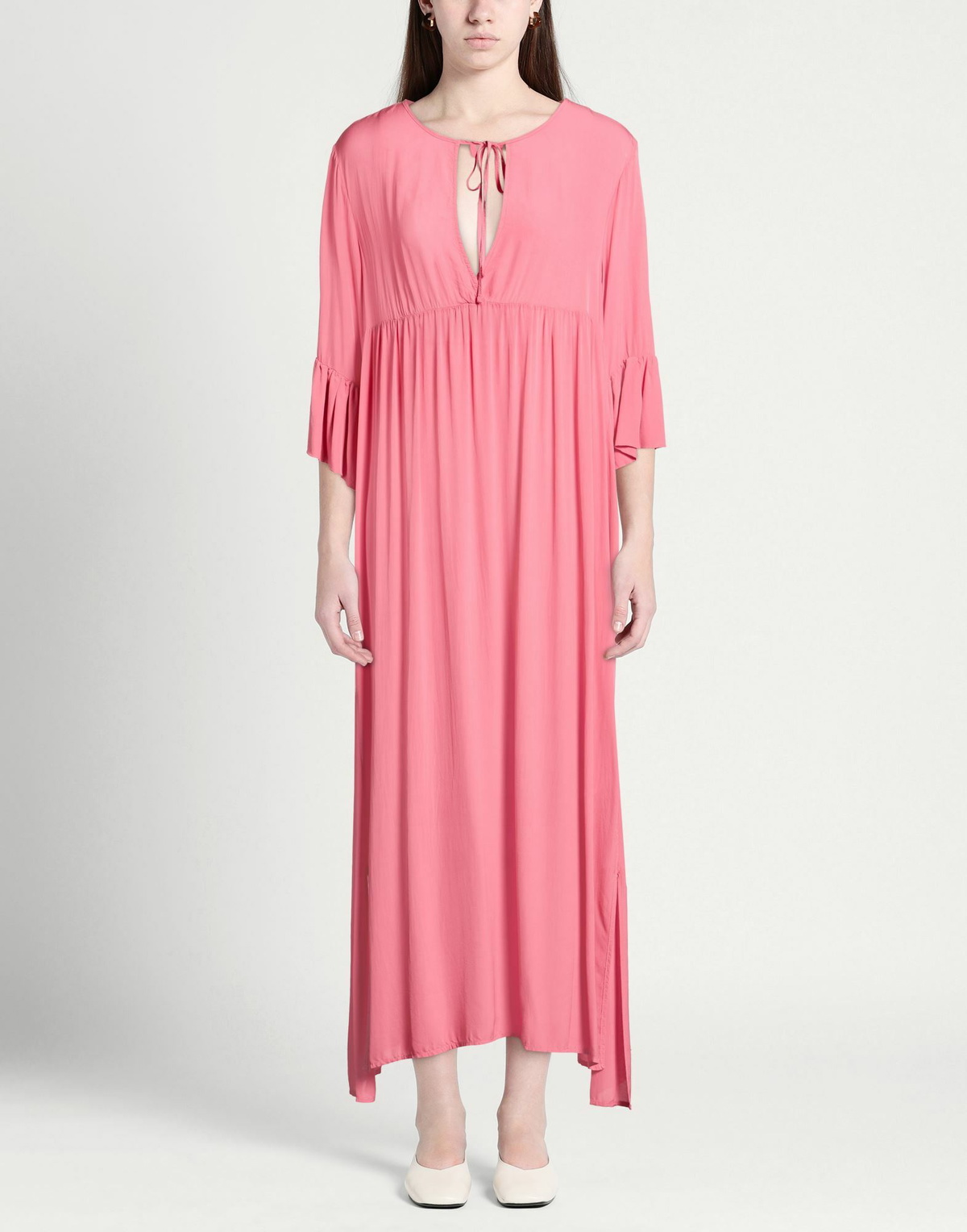 Alessia Santi Womens Midi dress in Magenta