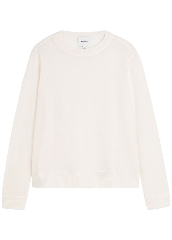 Photo: Reformation Cashmere Jumper Black