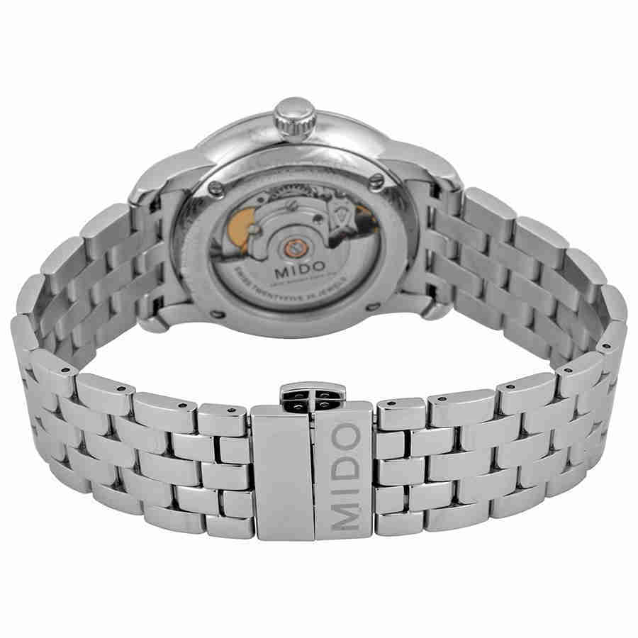 Mido Baroncelli Automatic White Dial Mens Watch M86004211