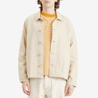 Armor-Lux Men's Fisherman Chore Jacket in Oyster