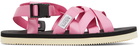 Suicoke Pink SAMA Sandals