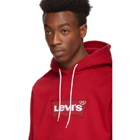 Levis Red Modern Hoodie
