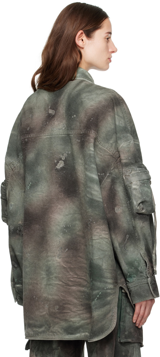 THE ATTICO FERN デニムジャケット The Attico Fern デニムジャケット | ブラック | FARFETCH JP