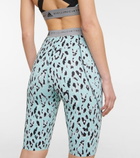 Adidas by Stella McCartney - TruePurpose printed biker shorts