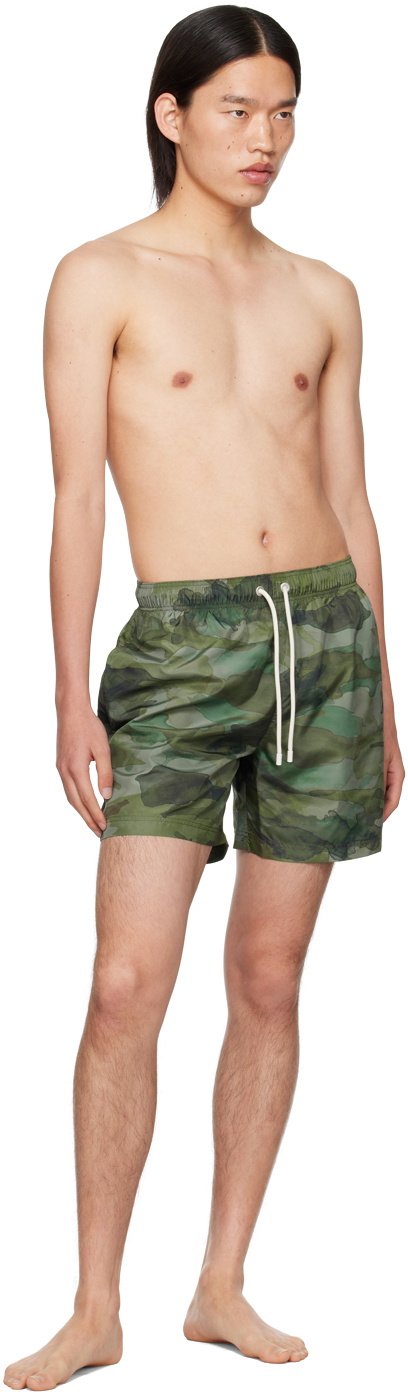 Leaf Camo Swimshorts