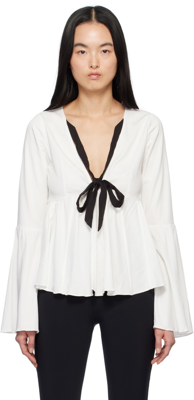Photo: Kika Vargas White Naomi Blouse