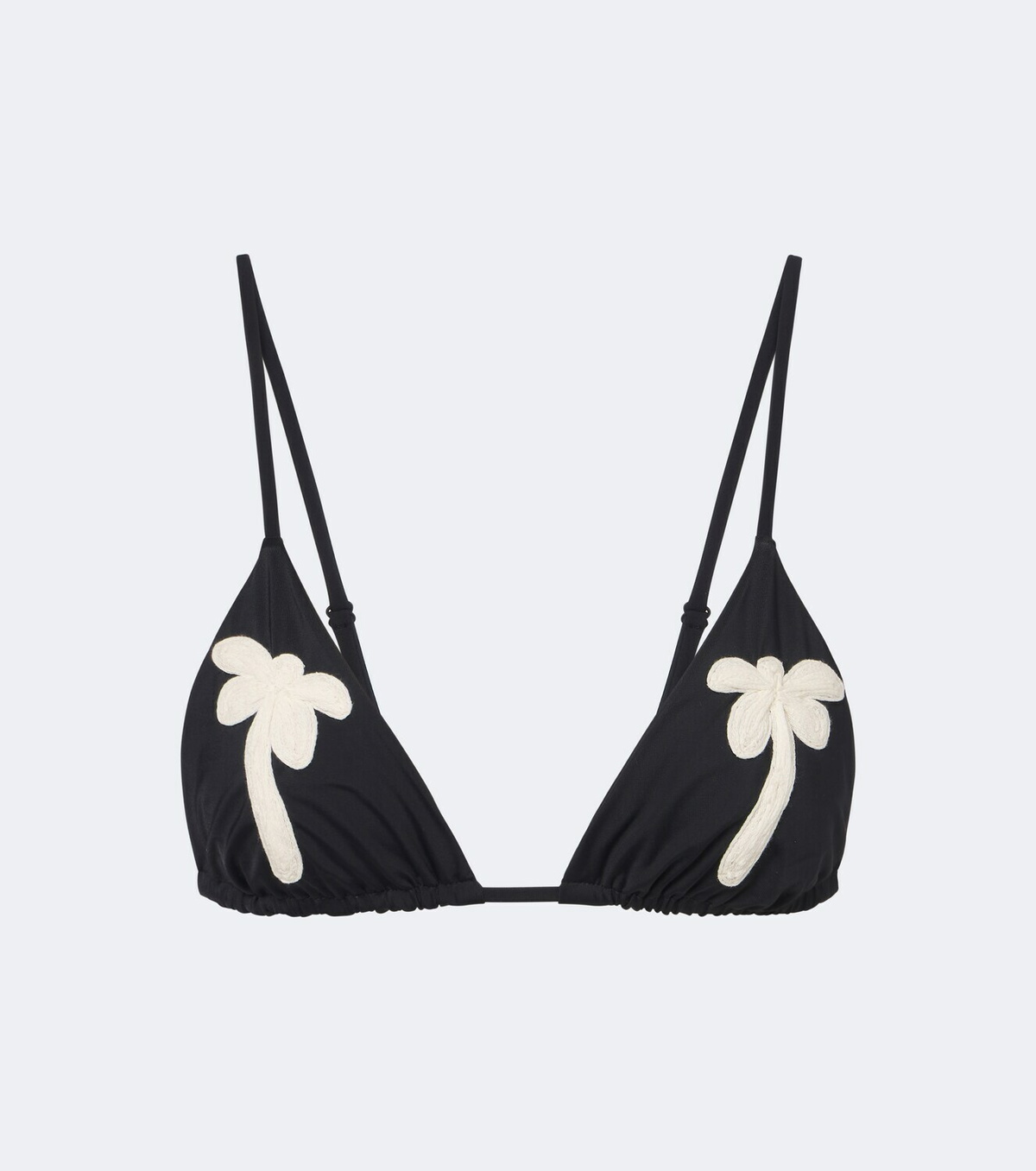 Johanna Ortiz Embroidered bikini top