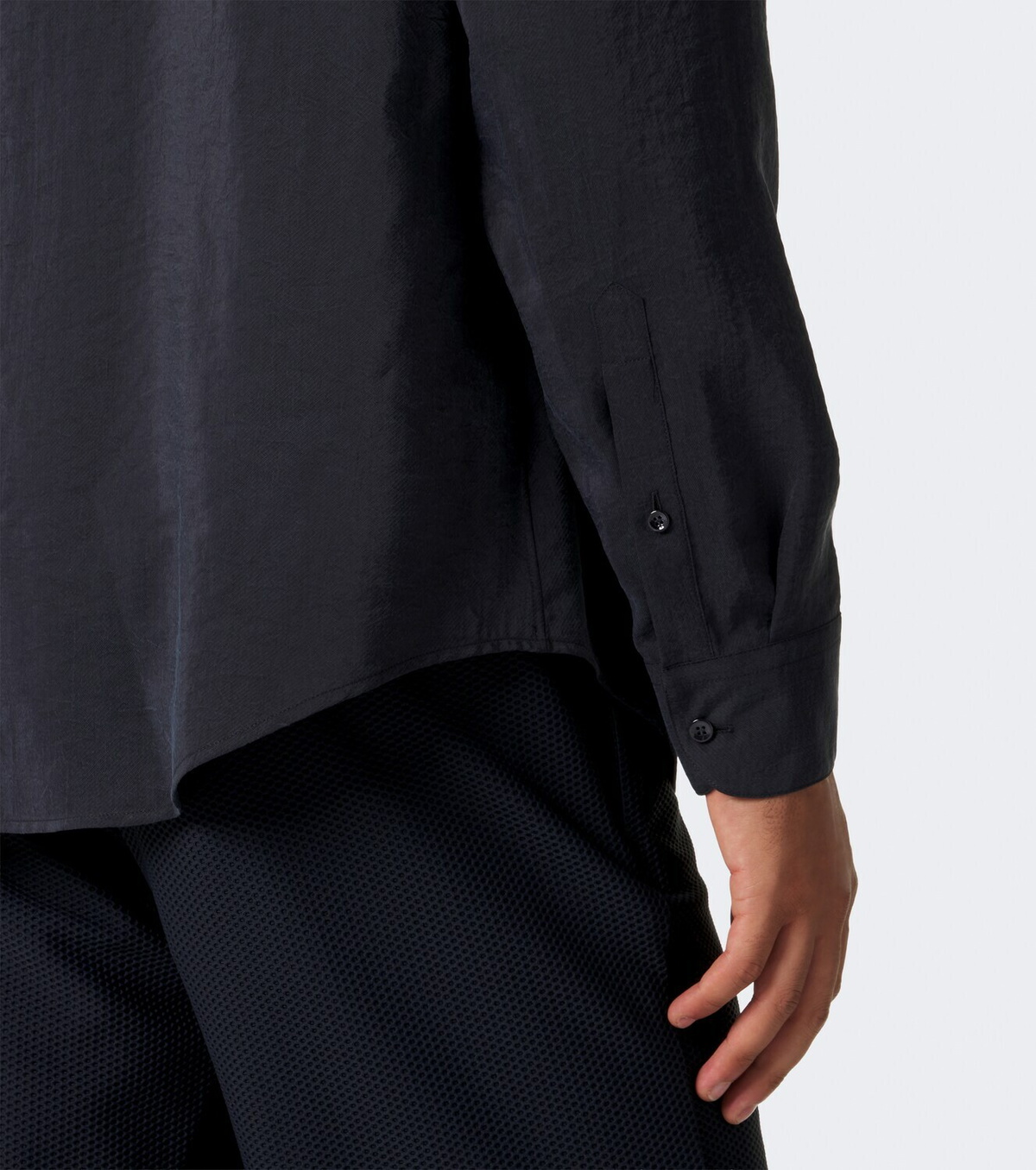 Giorgio Armani Silk-blend shirt