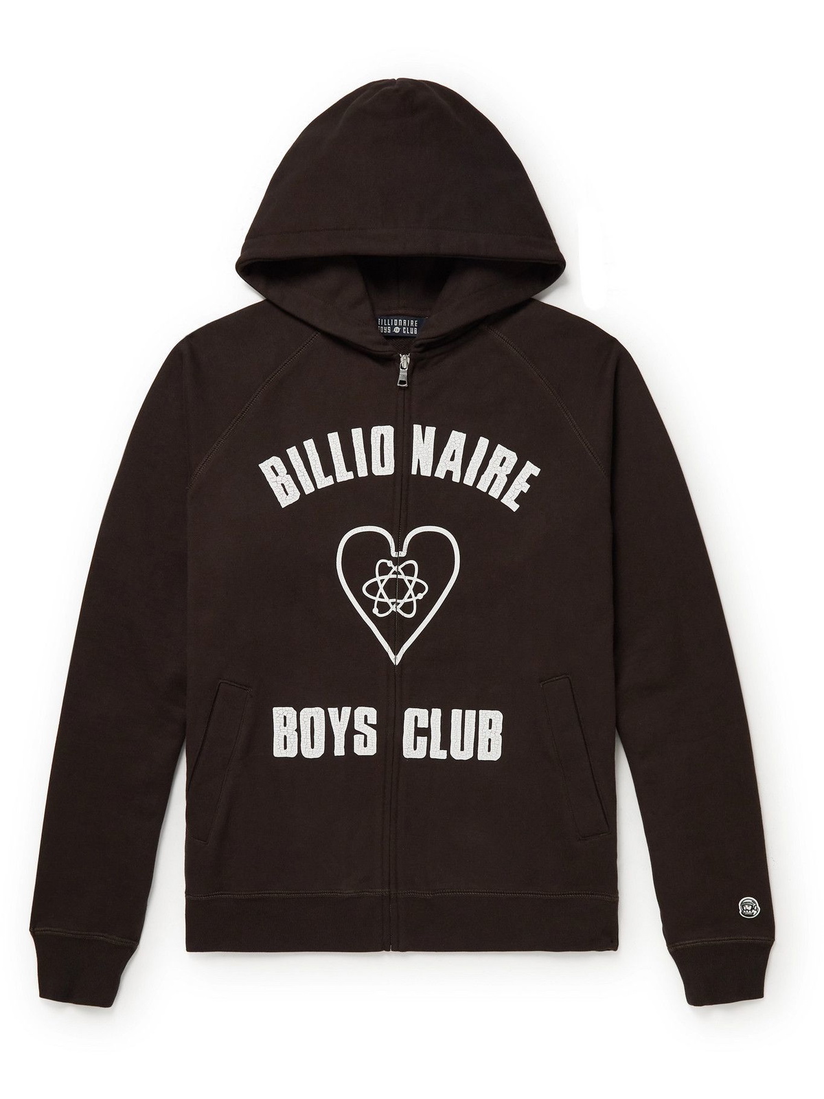 Billionaire Boys Club - Logo-Print Cotton-Jersey Zip-Up Hoodie