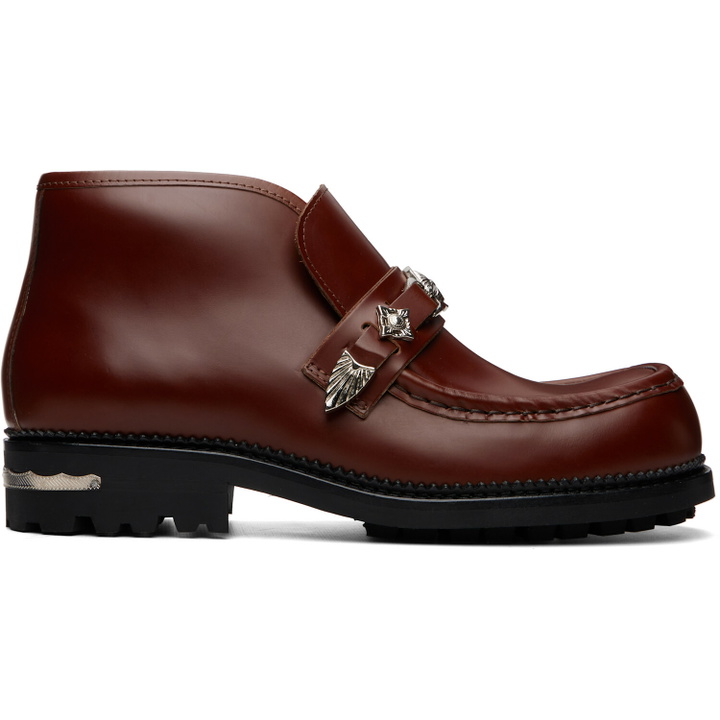Photo: Toga Virilis Brown Leather Boots