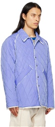 Camiel Fortgens Navy Quilted Jacket