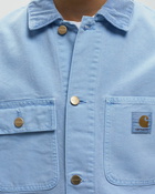 Carhartt Wip Michigan Coat Blue - Mens - Overshirts