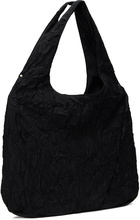 Youth Black Cut Off Round Tote