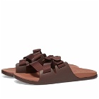 Chaco Men's Chillos Slide in Chocolate