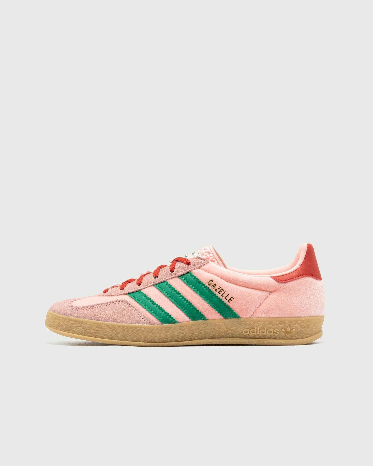adidas gazelle silver green womens adidas Gazelle Indoor Sneaker in Wonder Mauve/Cream White/Gum at Nordstrom, Size 6.5 main image 1