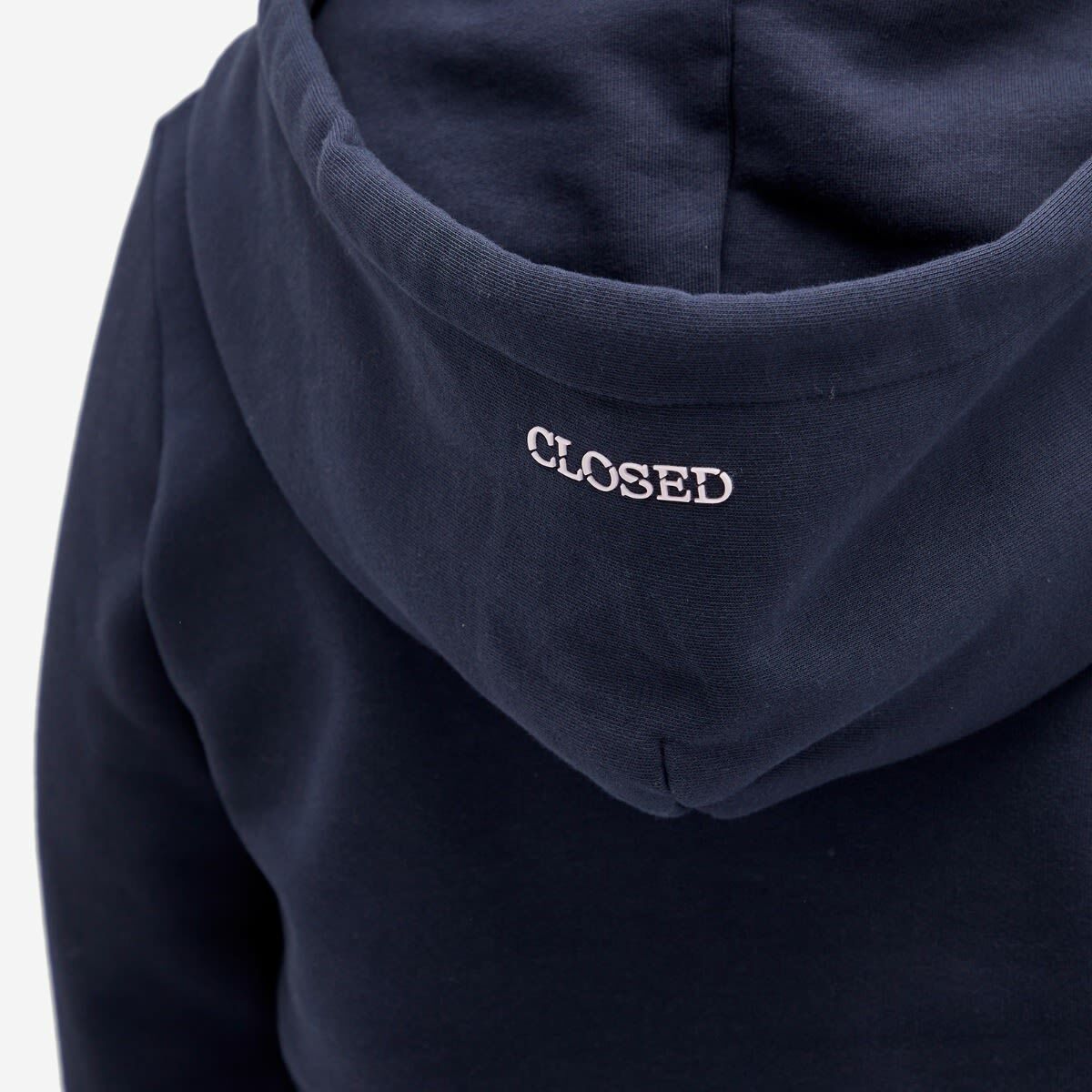 Closed Women's cropped hoodie in Dark Night
