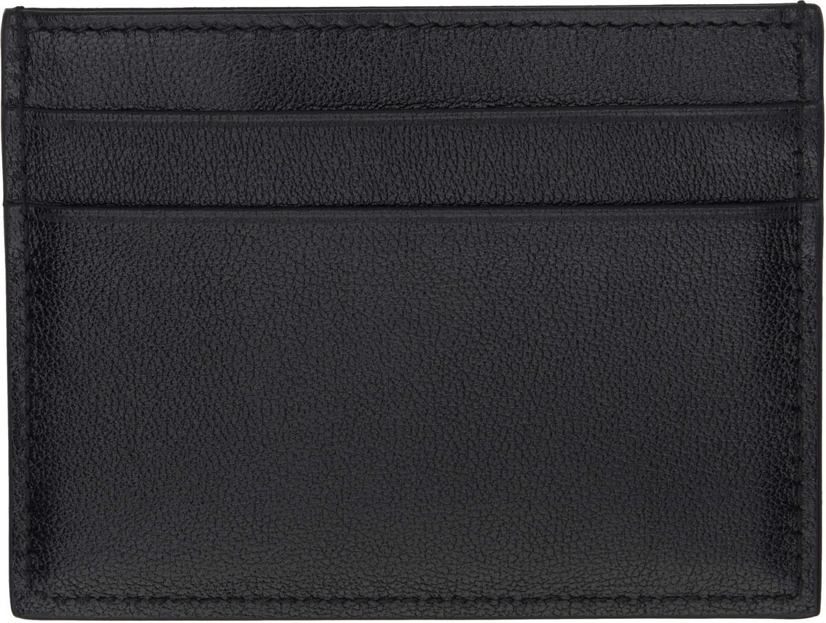 Dolce&Gabbana Black Calfskin Card Holder