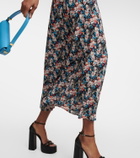 Rixo Jeanie floral silk-blend midi dress