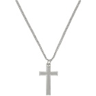 Dsquared2 Silver Punk Cross Necklace