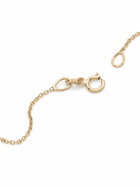 Lizzie Mandler Fine Jewelry 18K Yellow Gold Micro Crescent Necklace