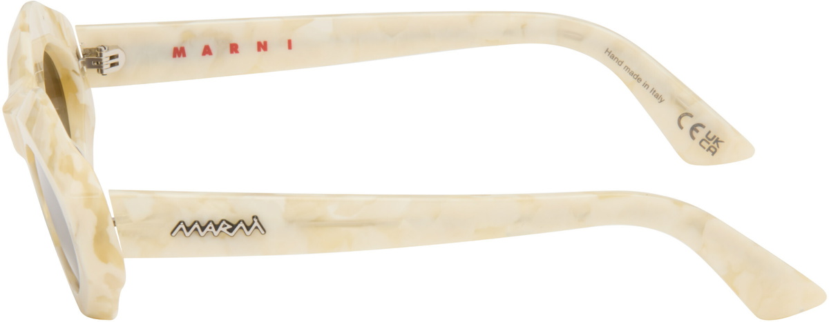 Marni Off-White Zytherin Sunglasses