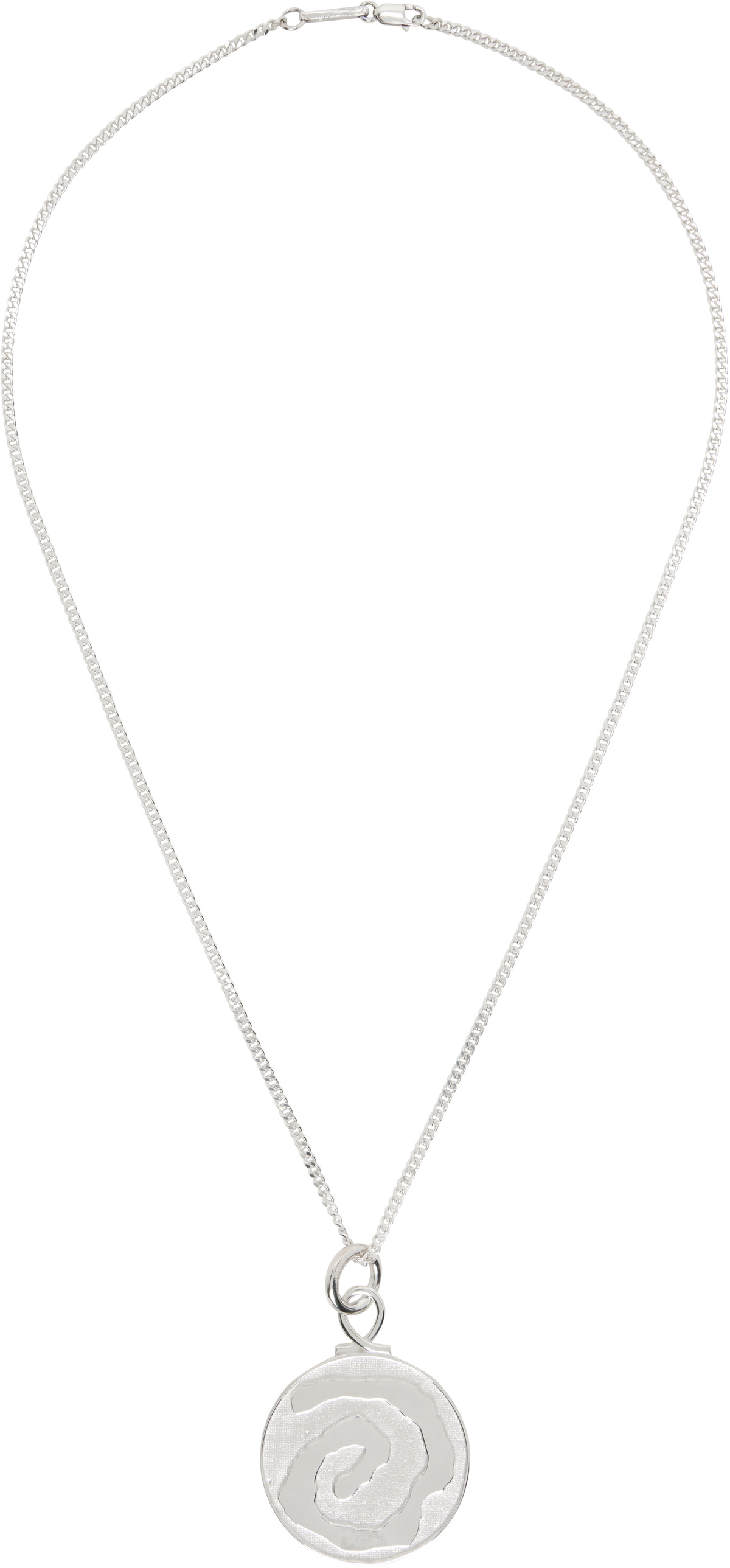 Pearls Before Swine Silver Ost Pendant Necklace
