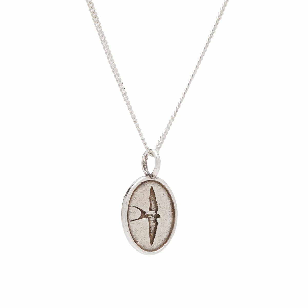 TwoJeys Men's Liberty Necklace in Silver 