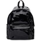 Eastpak Black Patent Padded Pakr Backpack