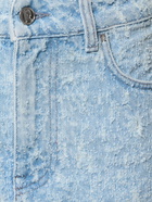 RABANNE Denim Mini Skirt