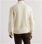 TOM FORD - Slim-Fit Cashmere and Mohair-Blend Rollneck Sweater - Neutrals