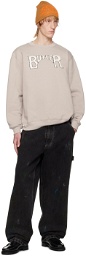 BUTLER SVC SSENSE Exclusive Gray Arch Sweatshirt