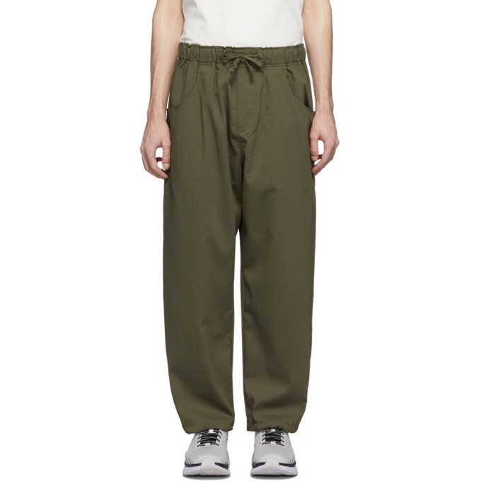 Photo: South2 West8 Khaki String Cuff Easy Trousers
