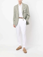 BRUNELLO CUCINELLI - Linen-blend Single-breasted Blazer Jacket