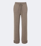 Fusalp Nymira knitted wool-blend sweatpants