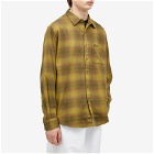 thisisneverthat Men's Flannel Check Shirt in Olive