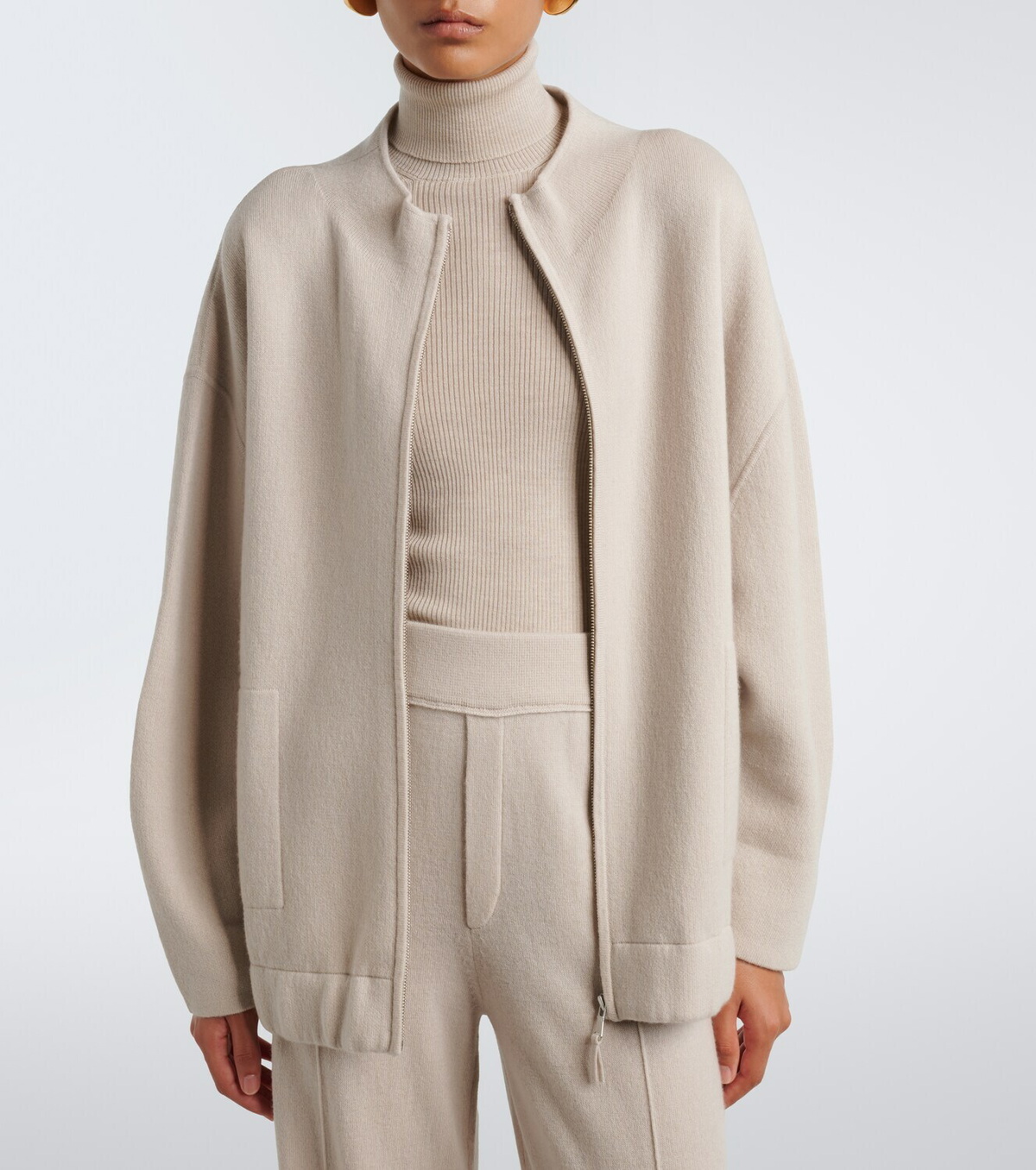 Jardin des Orangers Wool and cashmere jacket