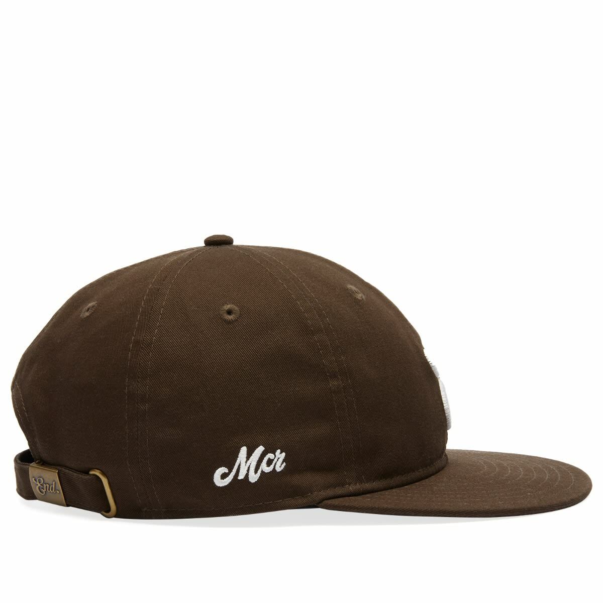 E by END. New Era 9Fifty Retro Crown in Walnut