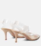 Gianvito Rossi - Metropolis 70 PVC slingback sandals