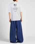 Neil Barrett Mens T-shirt in White