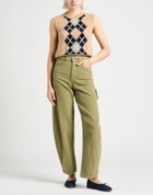 Berna Womens Pants Light in Green