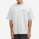 Off-White Men's Flower Arrow Skate T-Shirt in Grey