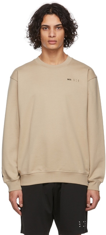 Photo: MCQ Brown Jack Branded Sweater